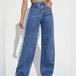 High Waist Wide Leg Jeans